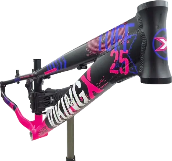 Quadro VikingX Tuff 25 na cor preto e rosa